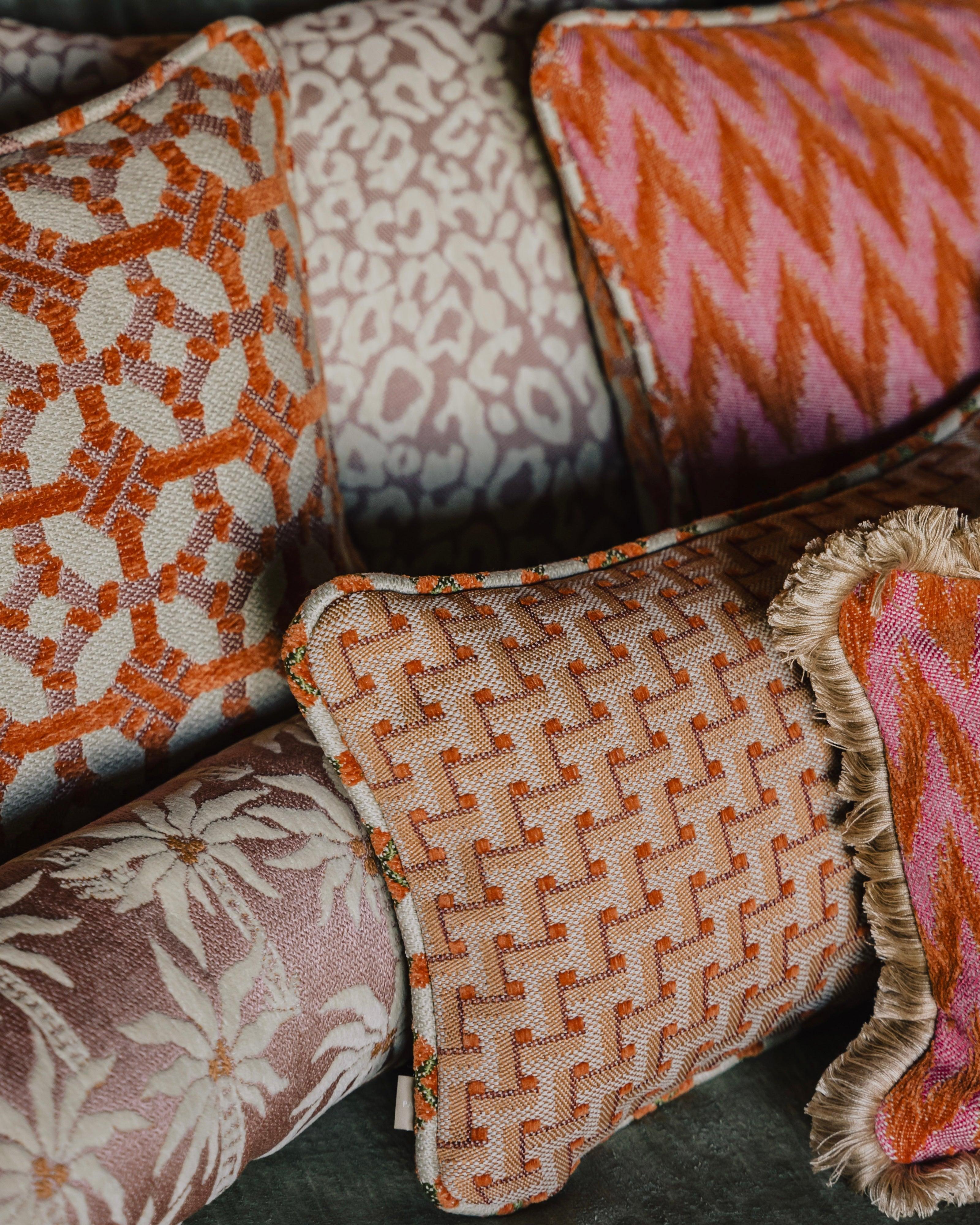 Cushion Maya Rose & Ecru