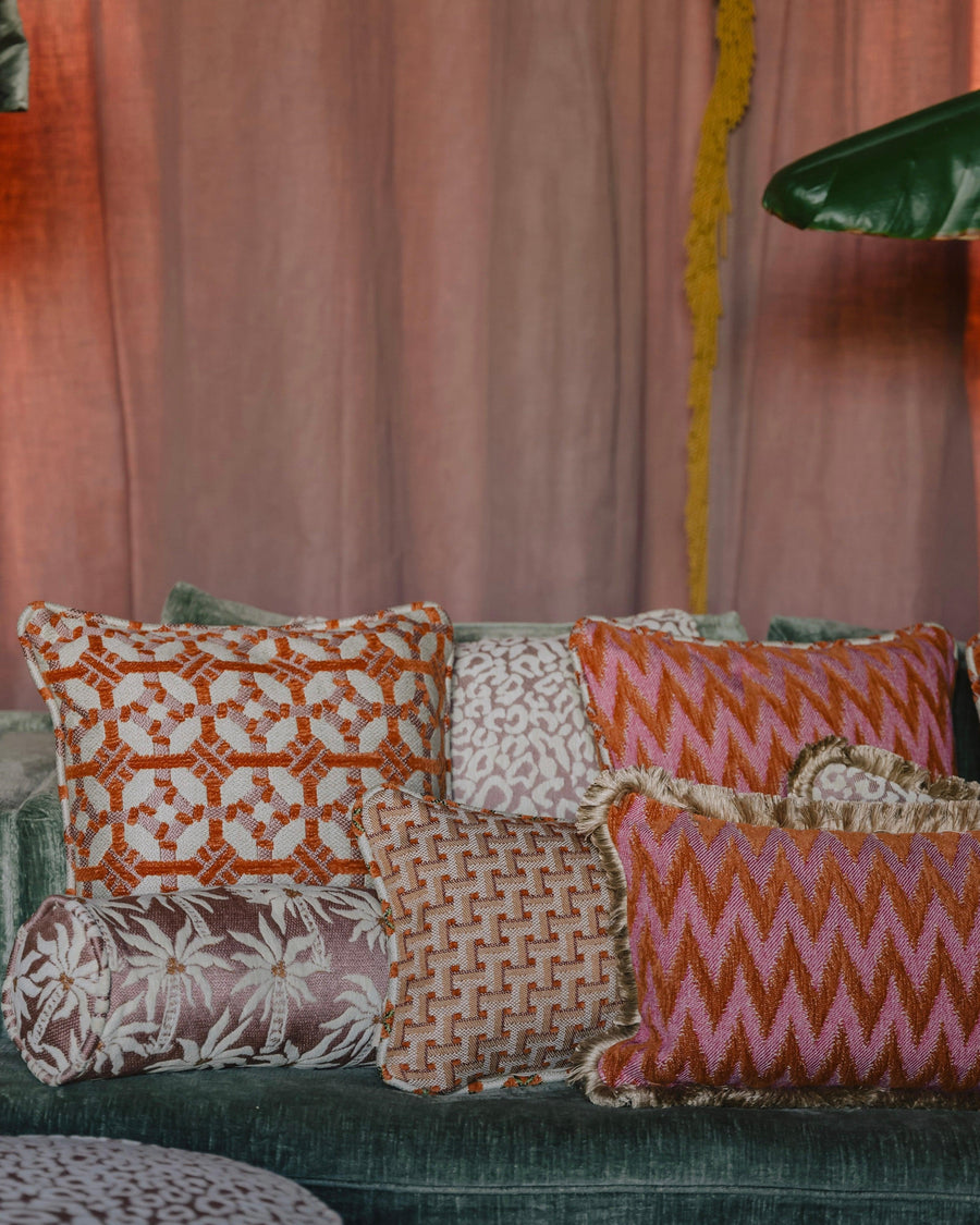 Cushion Maya Rose & Ecru