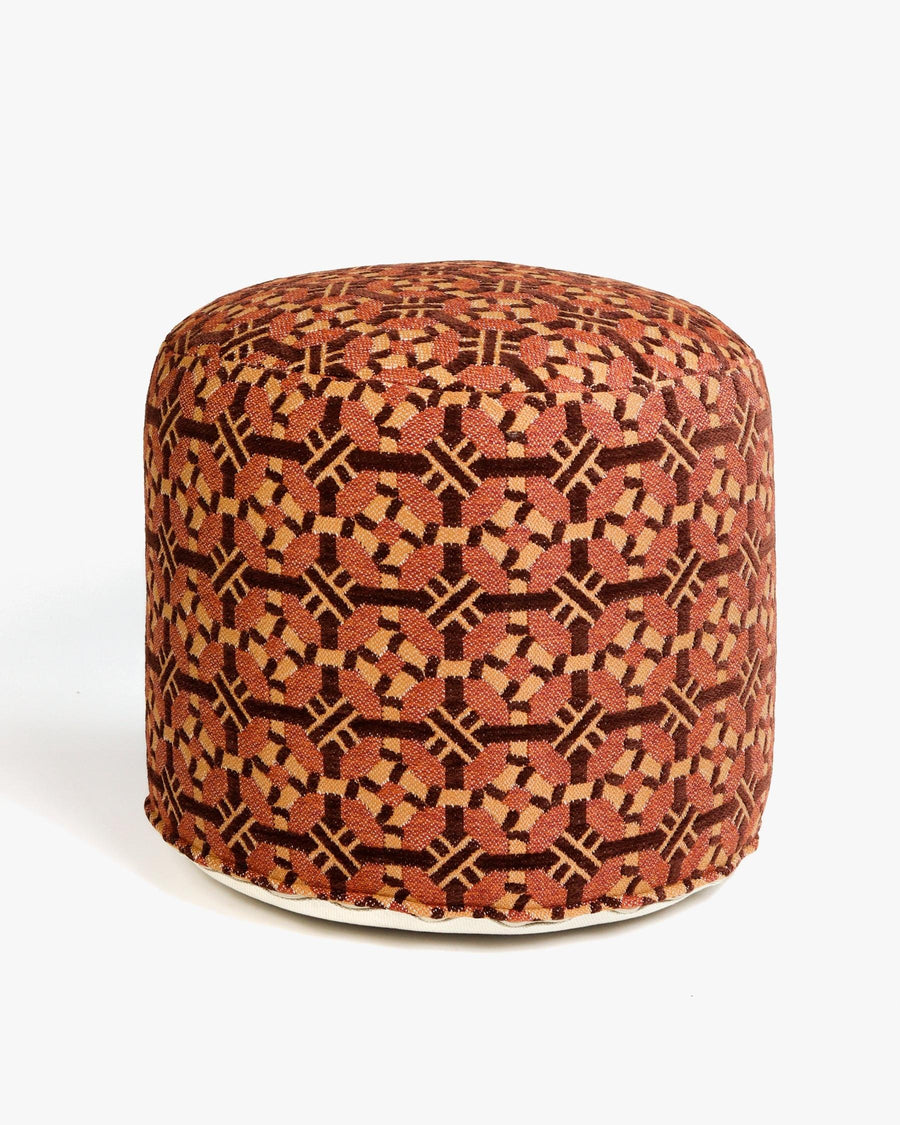 All-season pouf Coco Chocolate & Caramel