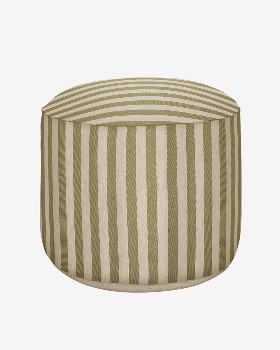 All-season pouf Jackie Olive & Ecru