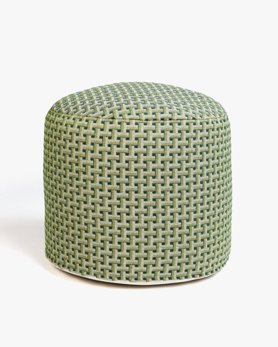 All-season Pouf Janis Moss & Olive