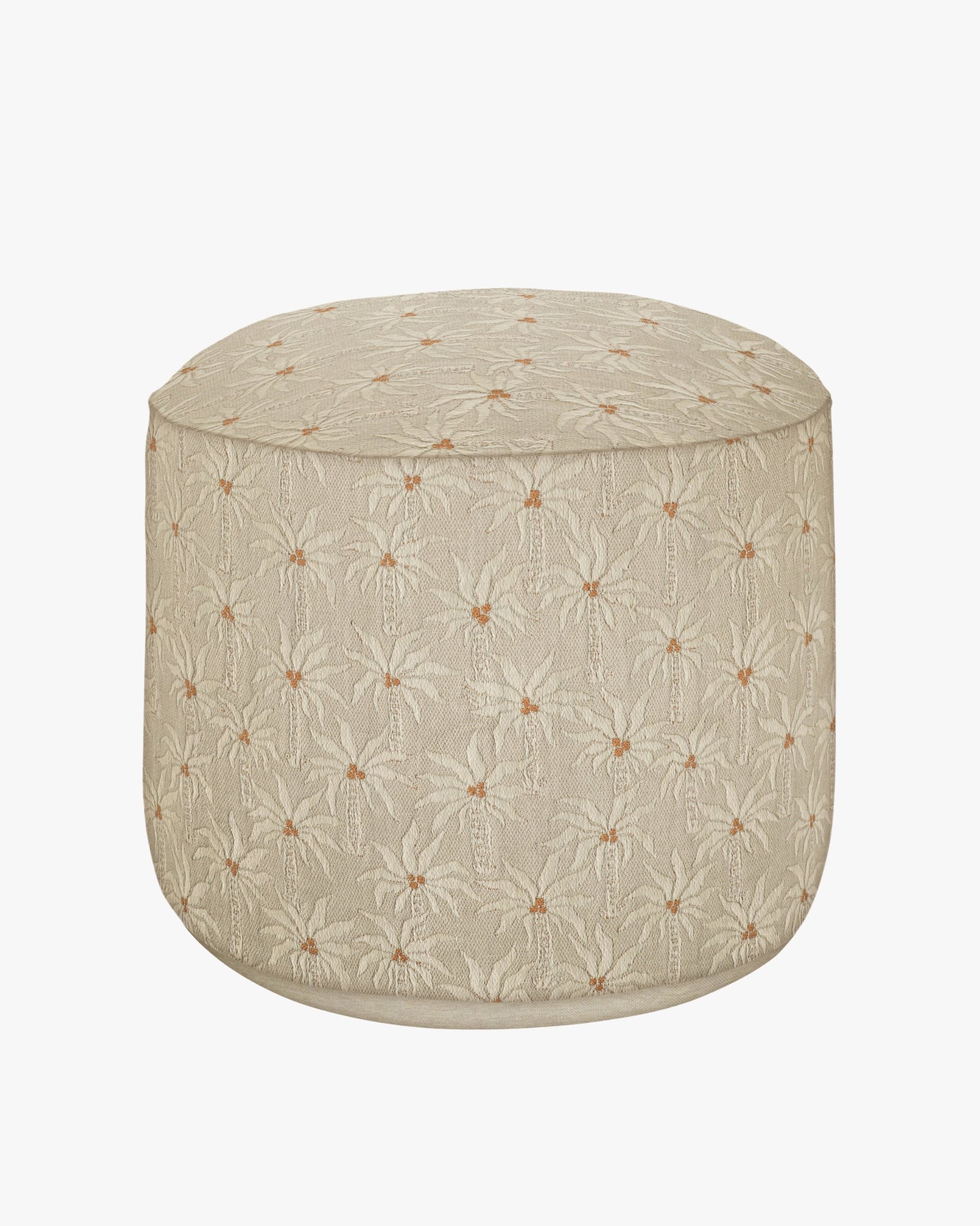Sitzpouf Laura Sand & Ecru