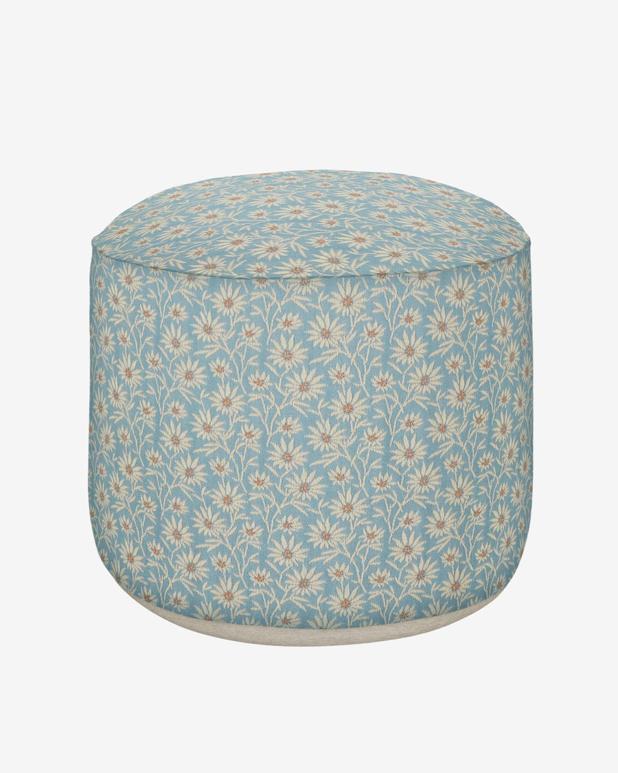 All-season pouf Mako Ice & Ecru
