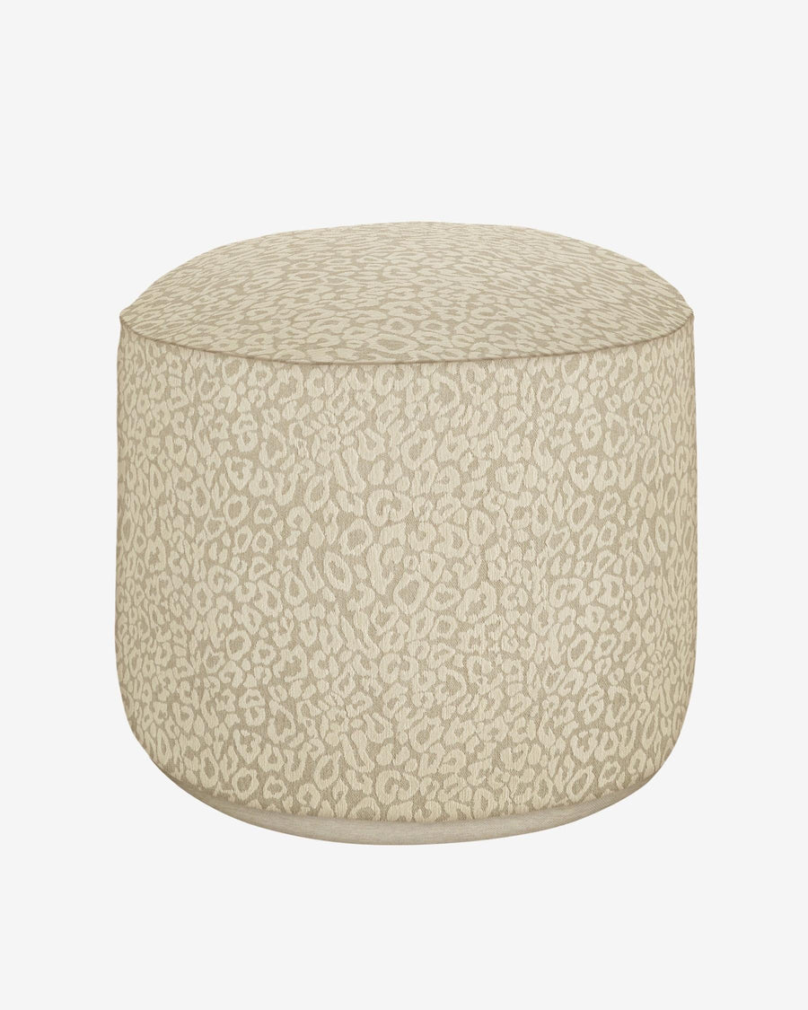 All-season pouf Maya Sand & Ecru