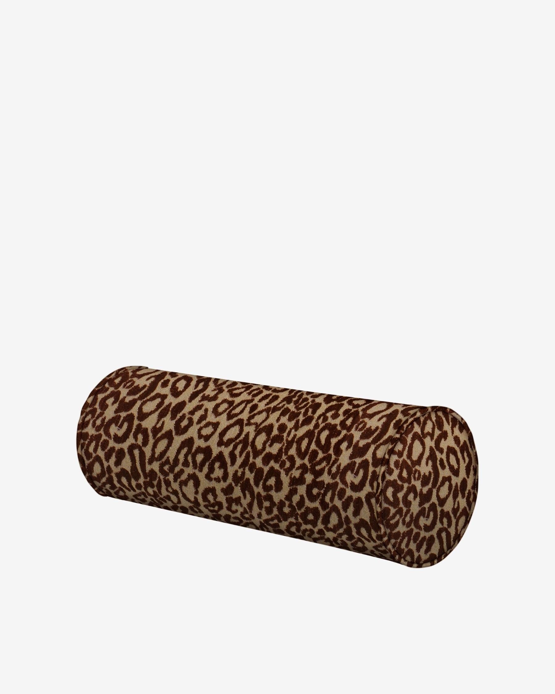 Bolster Maya Chocolate & Raffia