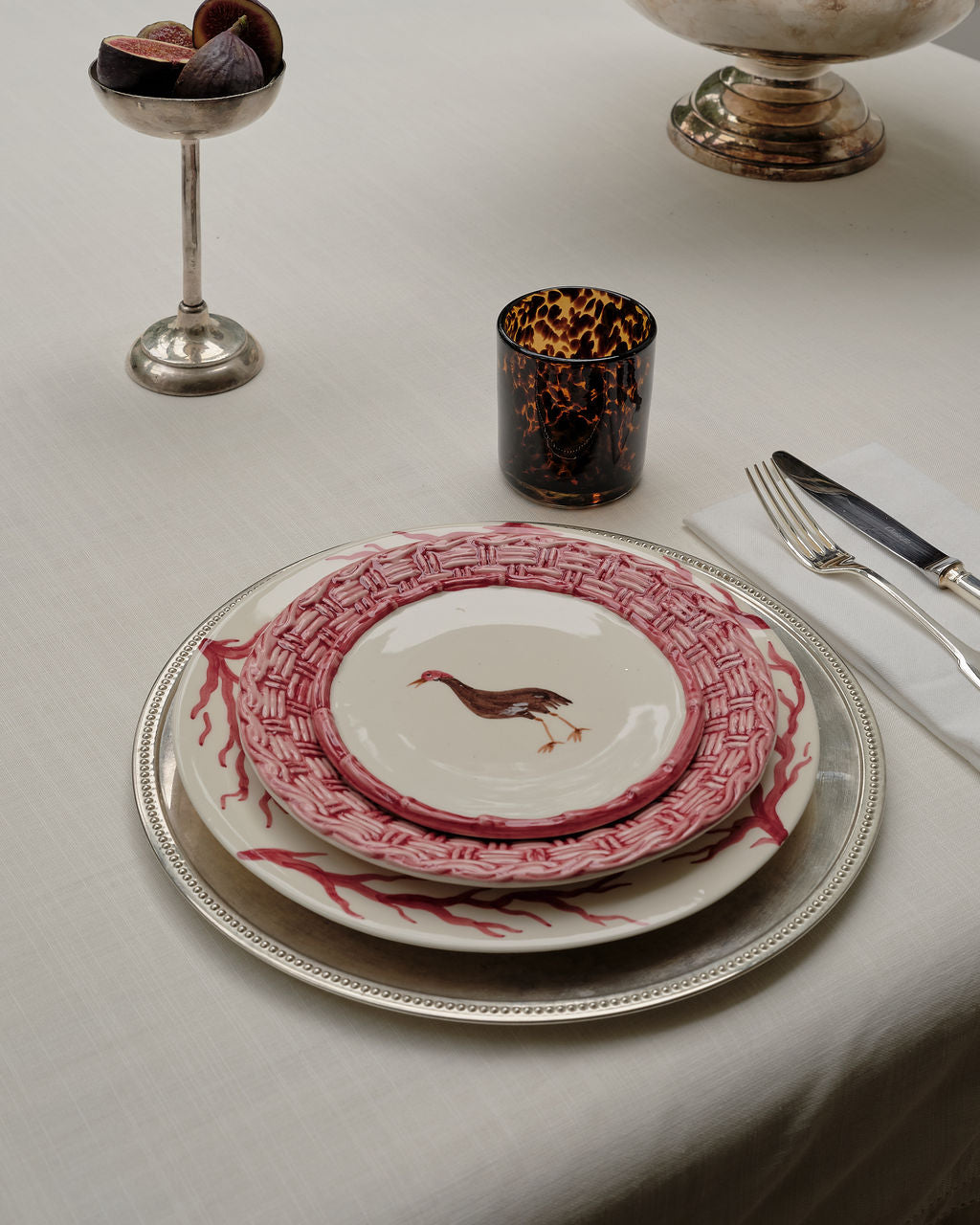 Handbemalter Dessertteller Goa 