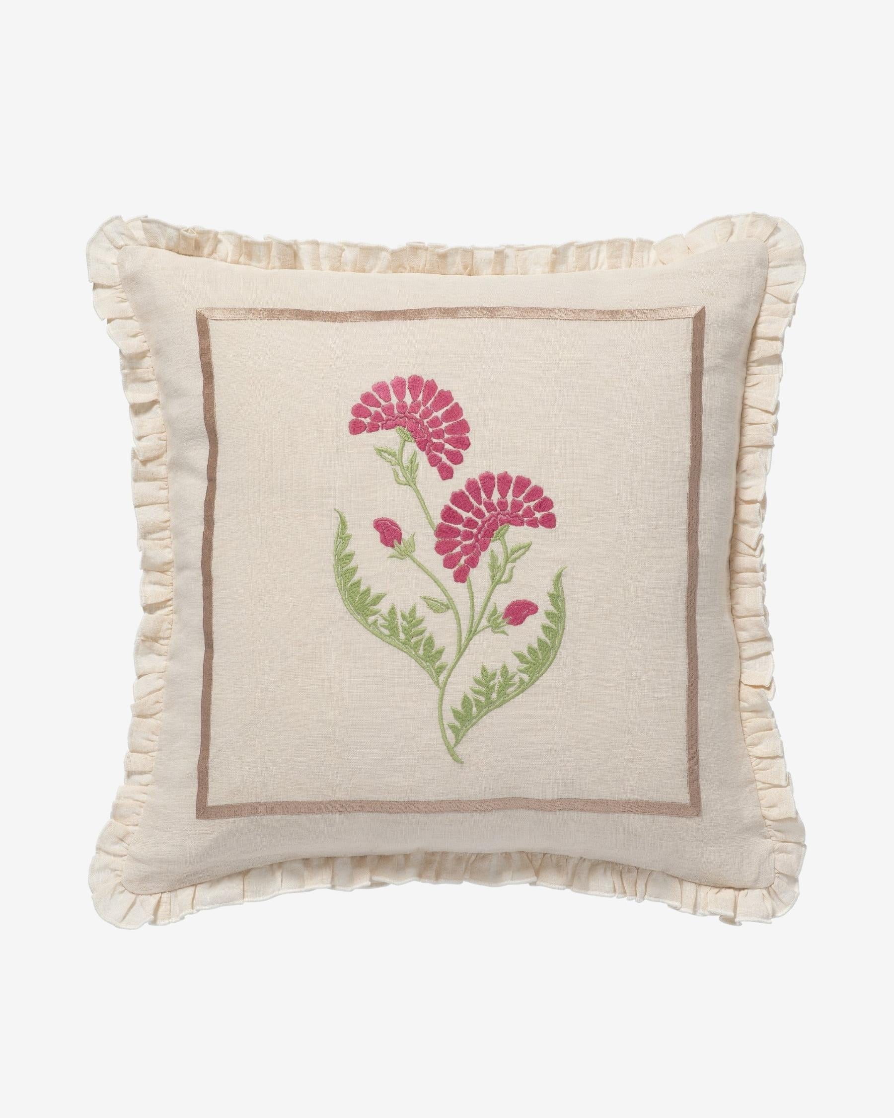 Cushion Carry Orchid & Ecru
