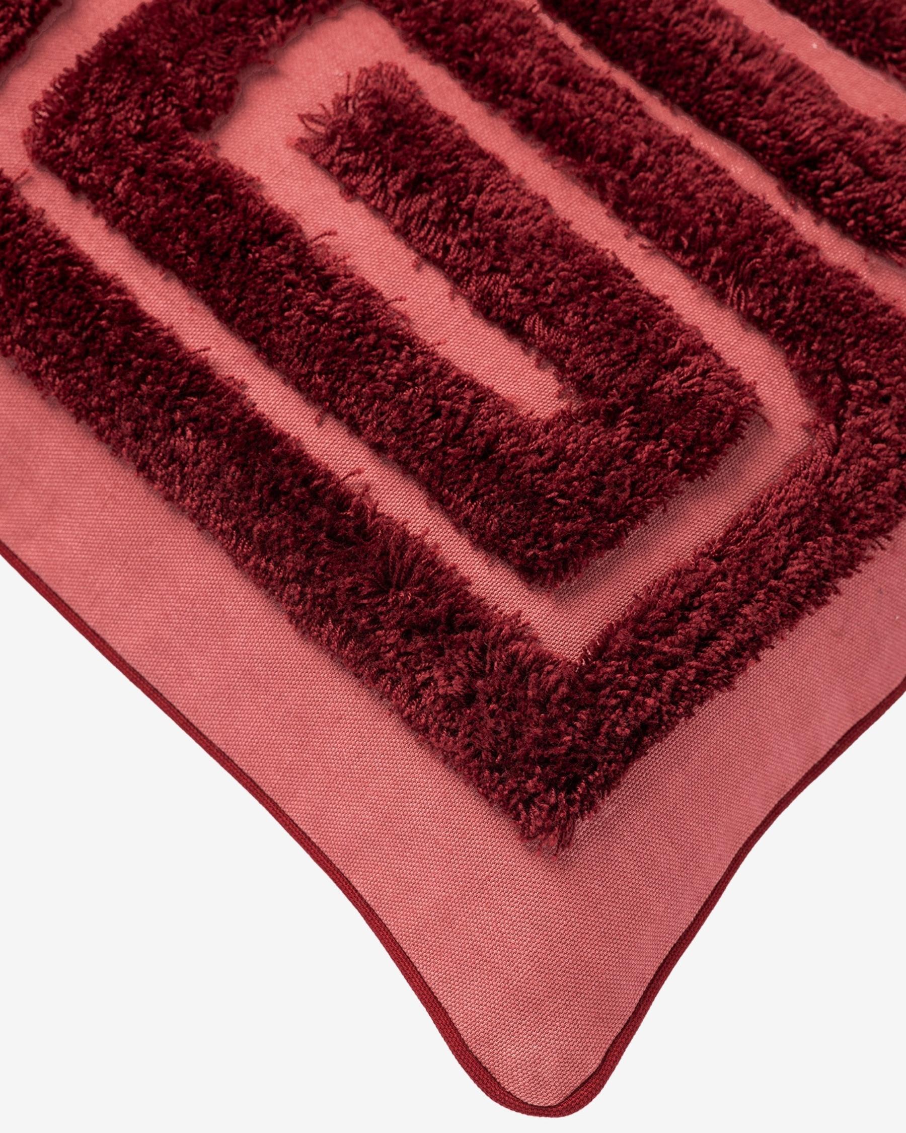 Kissen Cleo Rosa & Bordeaux