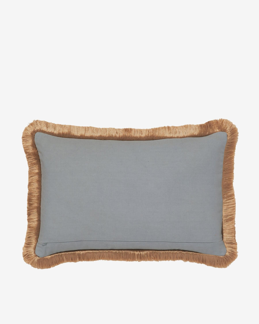 Cushion Jackie Smokey Blue & Spice