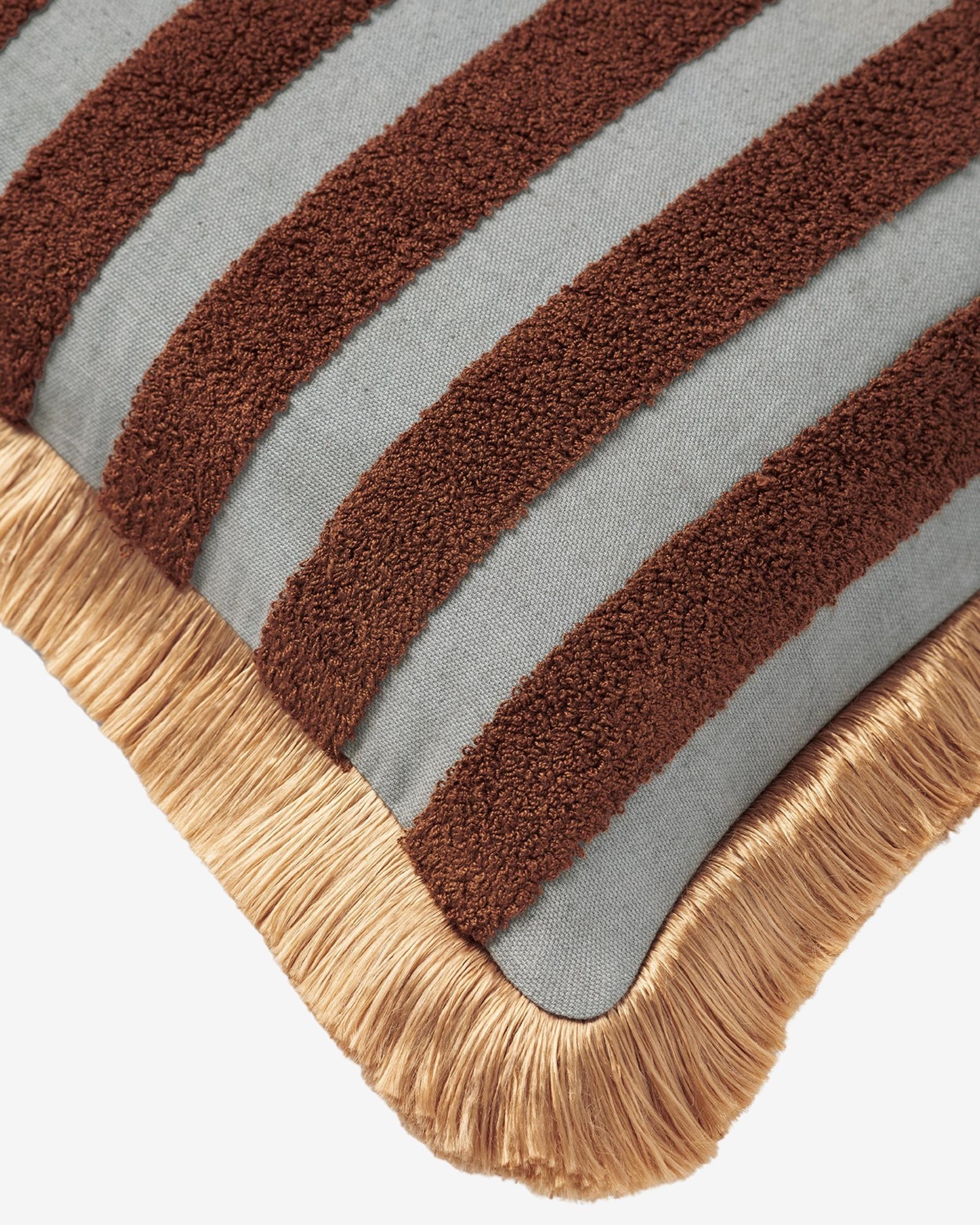 Kissen Jackie Rauchblau & Spice