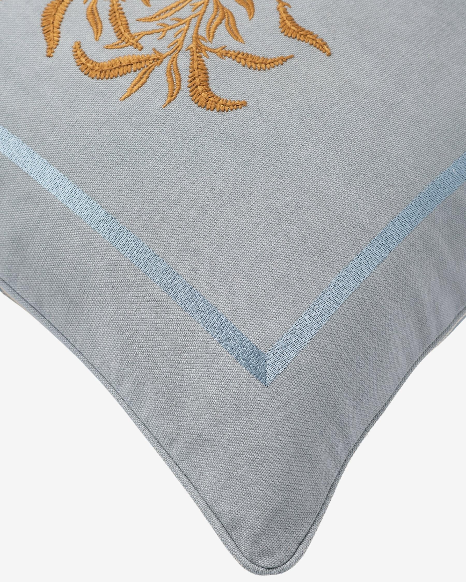 Kussen Rumi Antiek Blauw & Karamel