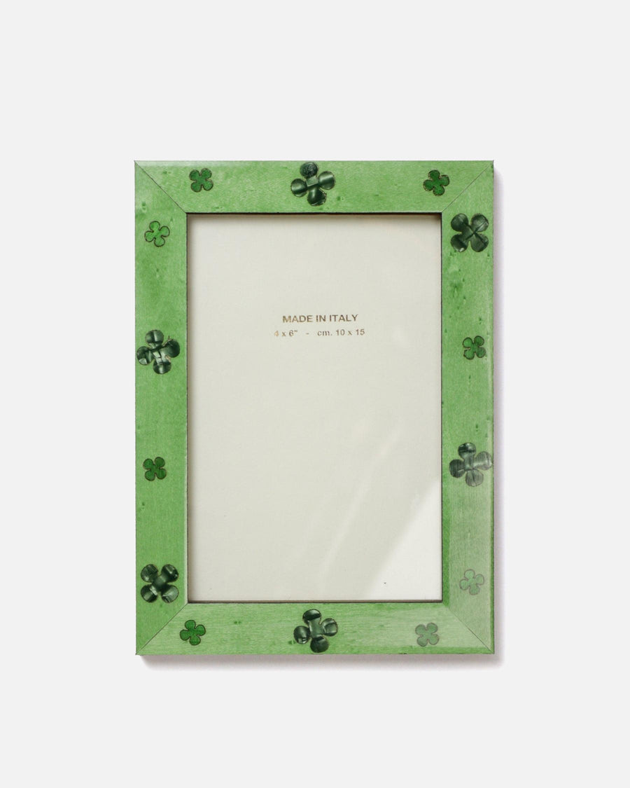 Hand-Inlaid Wooden Frame Daria | Sage | Small
