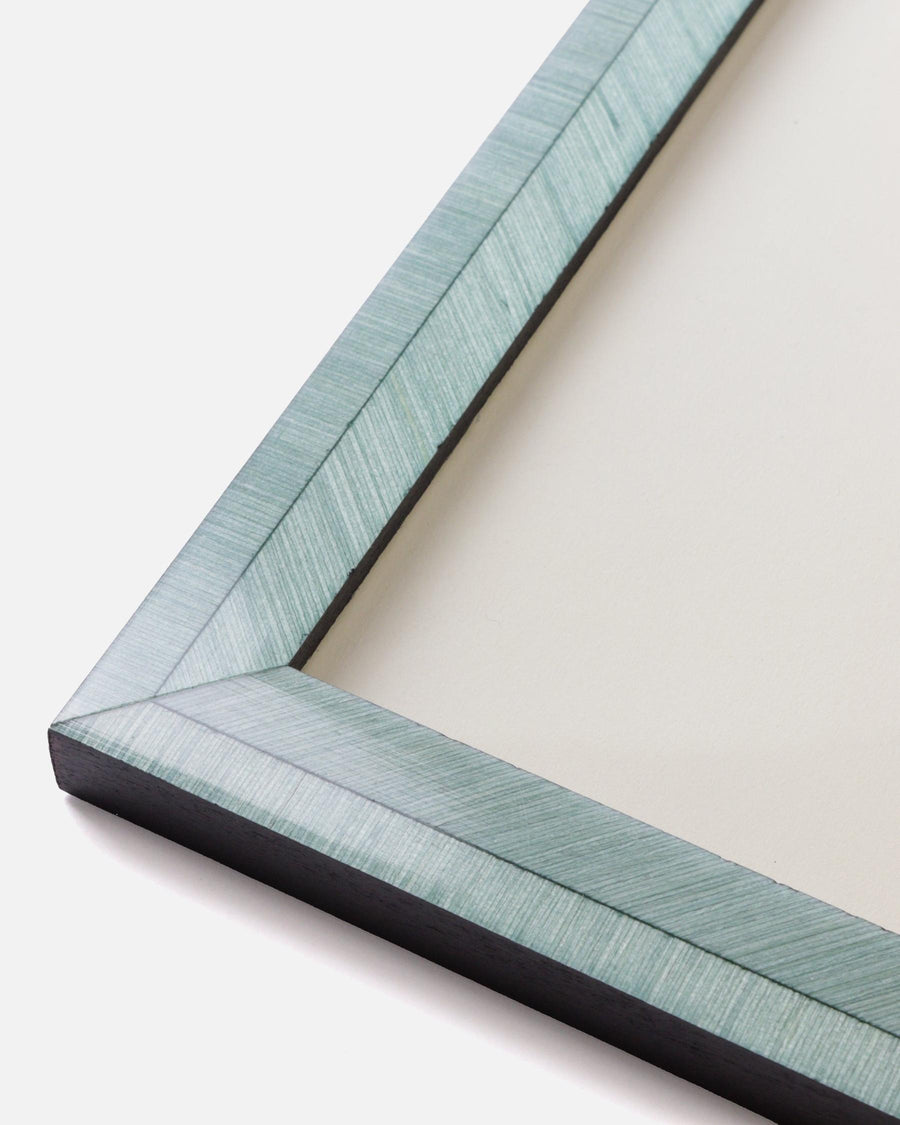 Hand-Inlaid Wooden Frame Gia | Powder Blue | Large