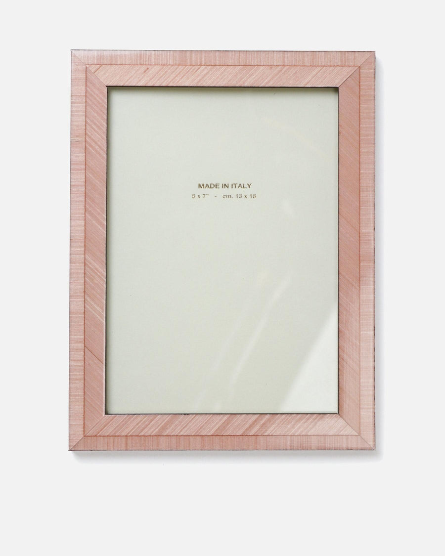 Hand-Inlaid Wooden Frame Gia | Pale Pink | Medium