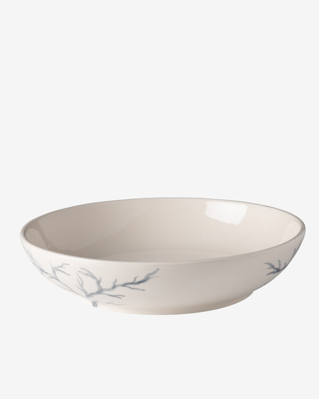Handpainted Serving Bowl Atlantic Soft Blue