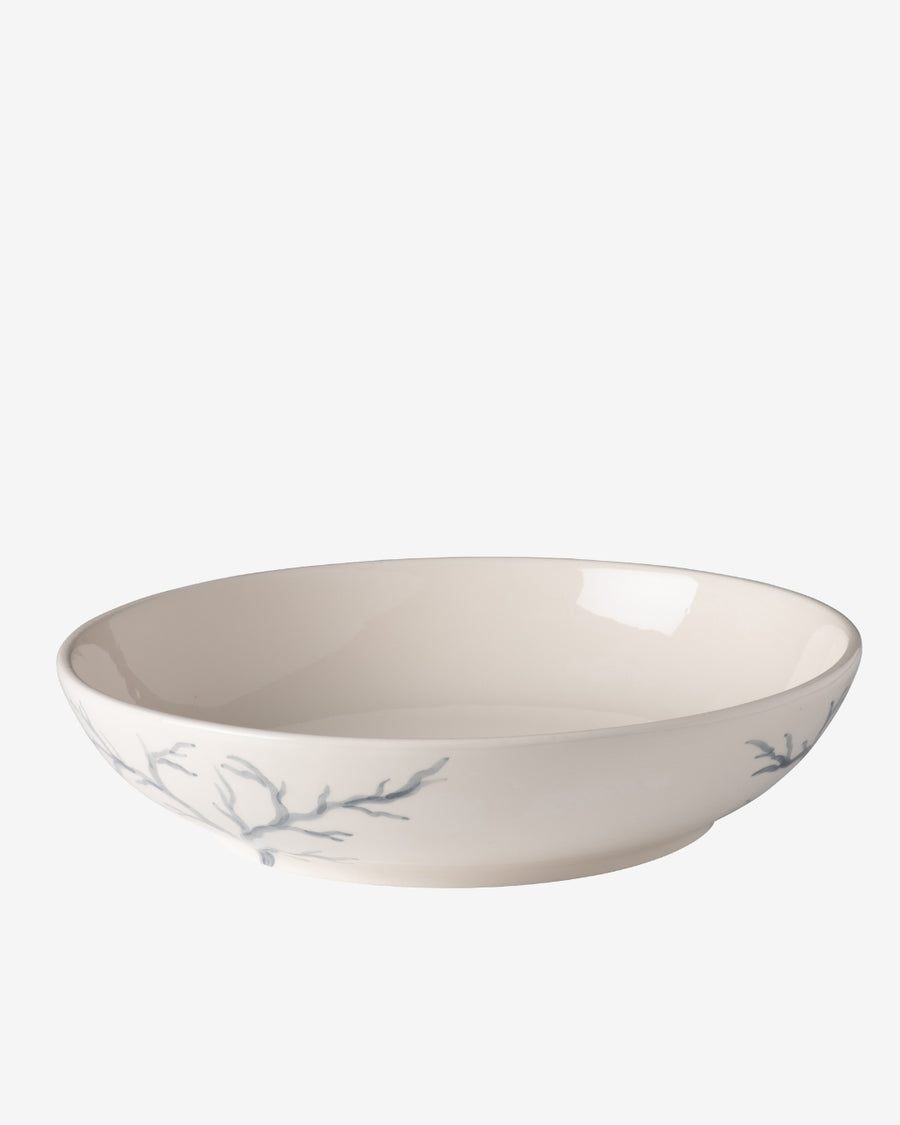 Handpainted Serving Bowl Atlantic Soft Blue