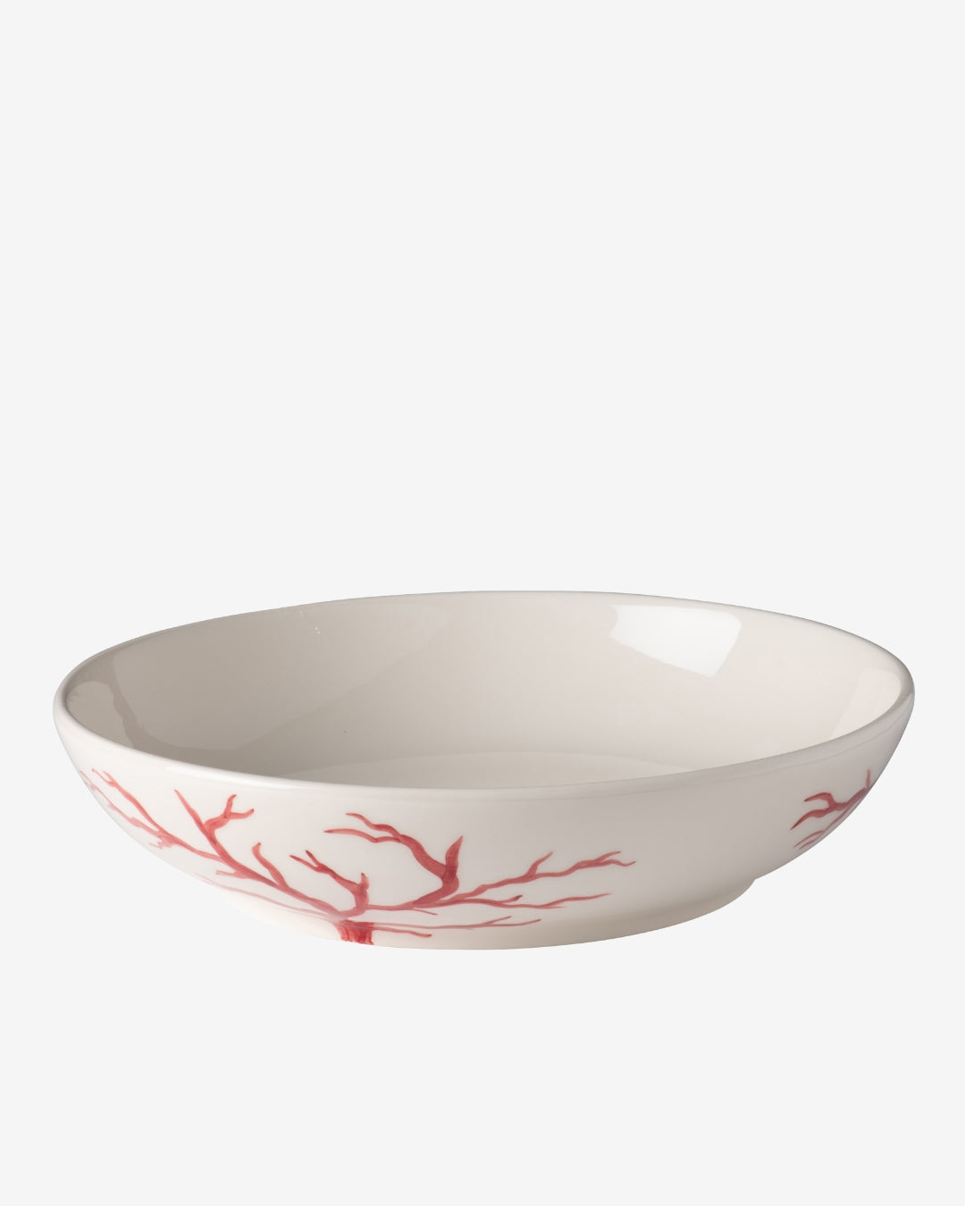 Handpainted Serving Bowl Atlantic Red
