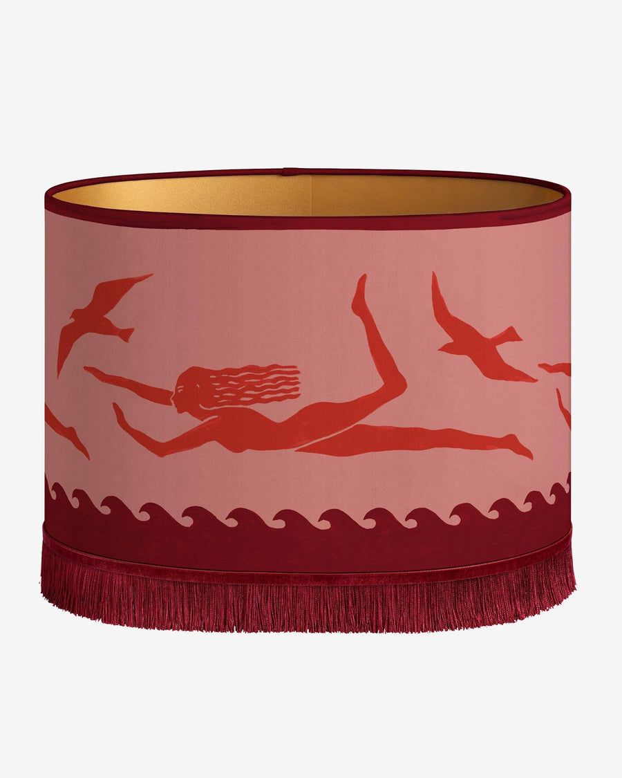 Palais x Hôtel Magique Lampshade Thalassa Burgundy & Blush