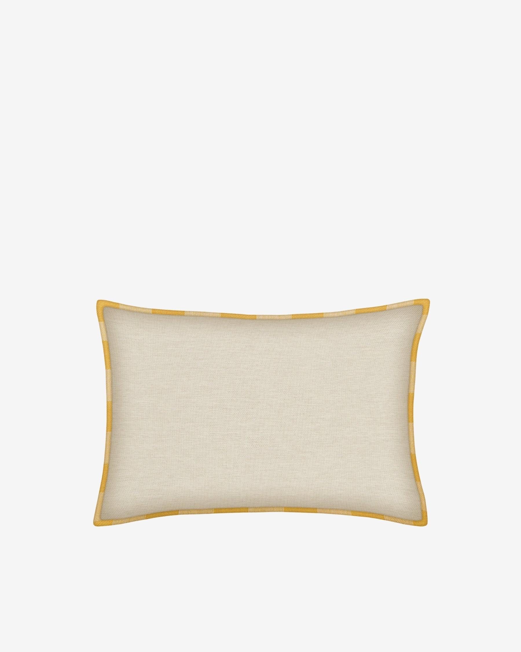 Cushion Brigitte Sunflower & Ecru