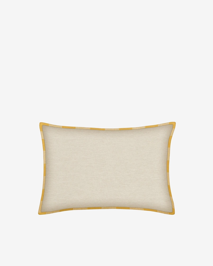 Cushion Brigitte Sunflower & Ecru
