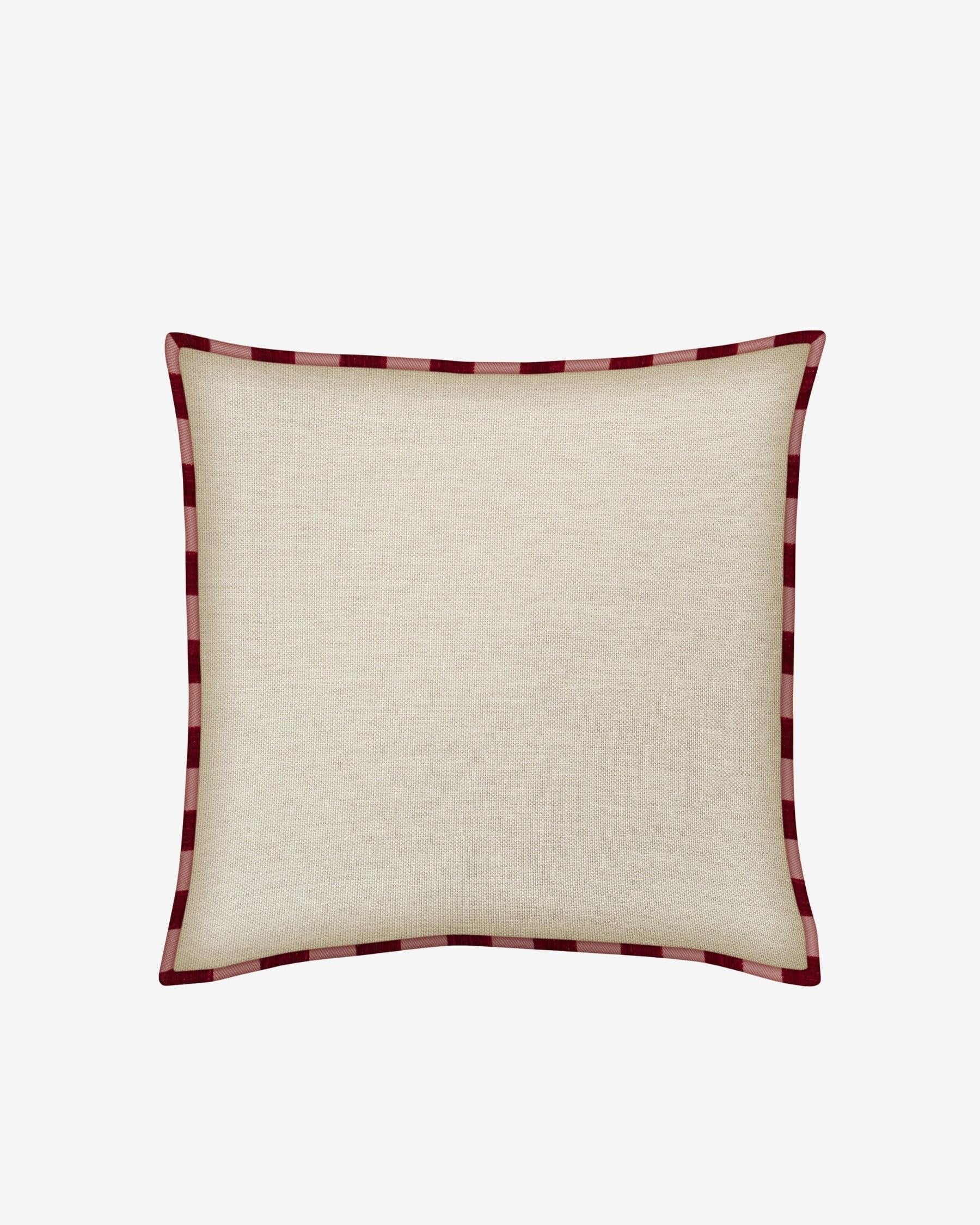 Cushion Jackie Bordeaux & Rose