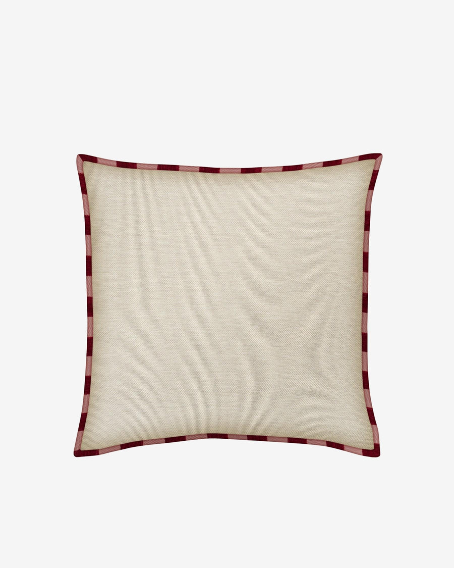 Cushion Jackie Bordeaux & Rose