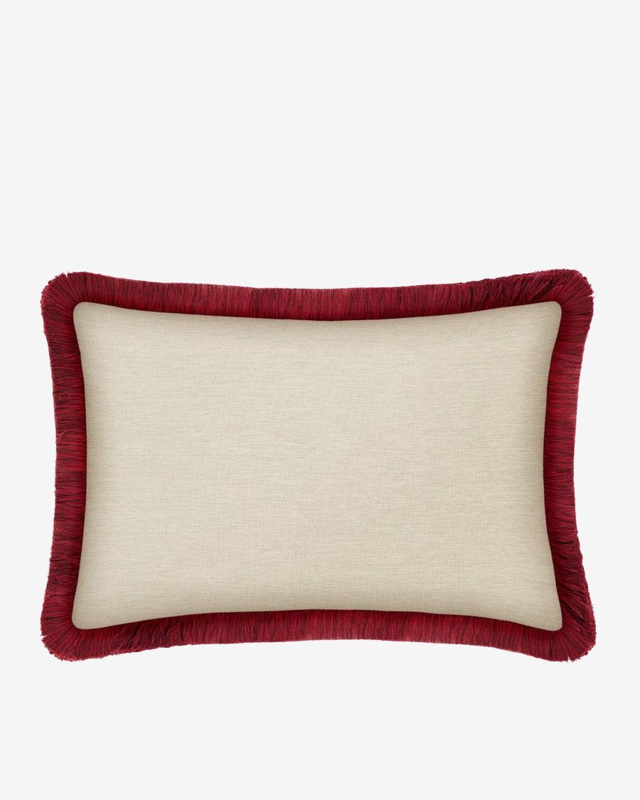 Cushion Janis Bordeaux & Pink