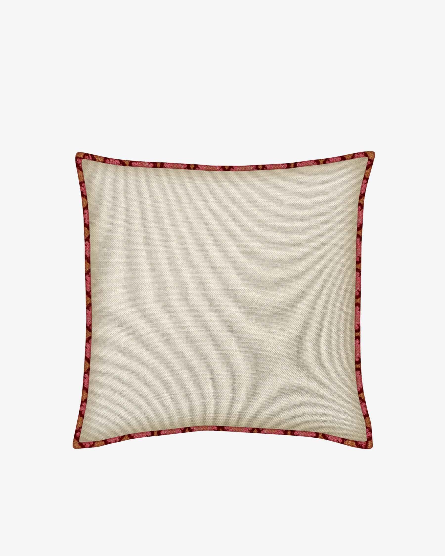 Cushion Jessica Bordeaux & Pink