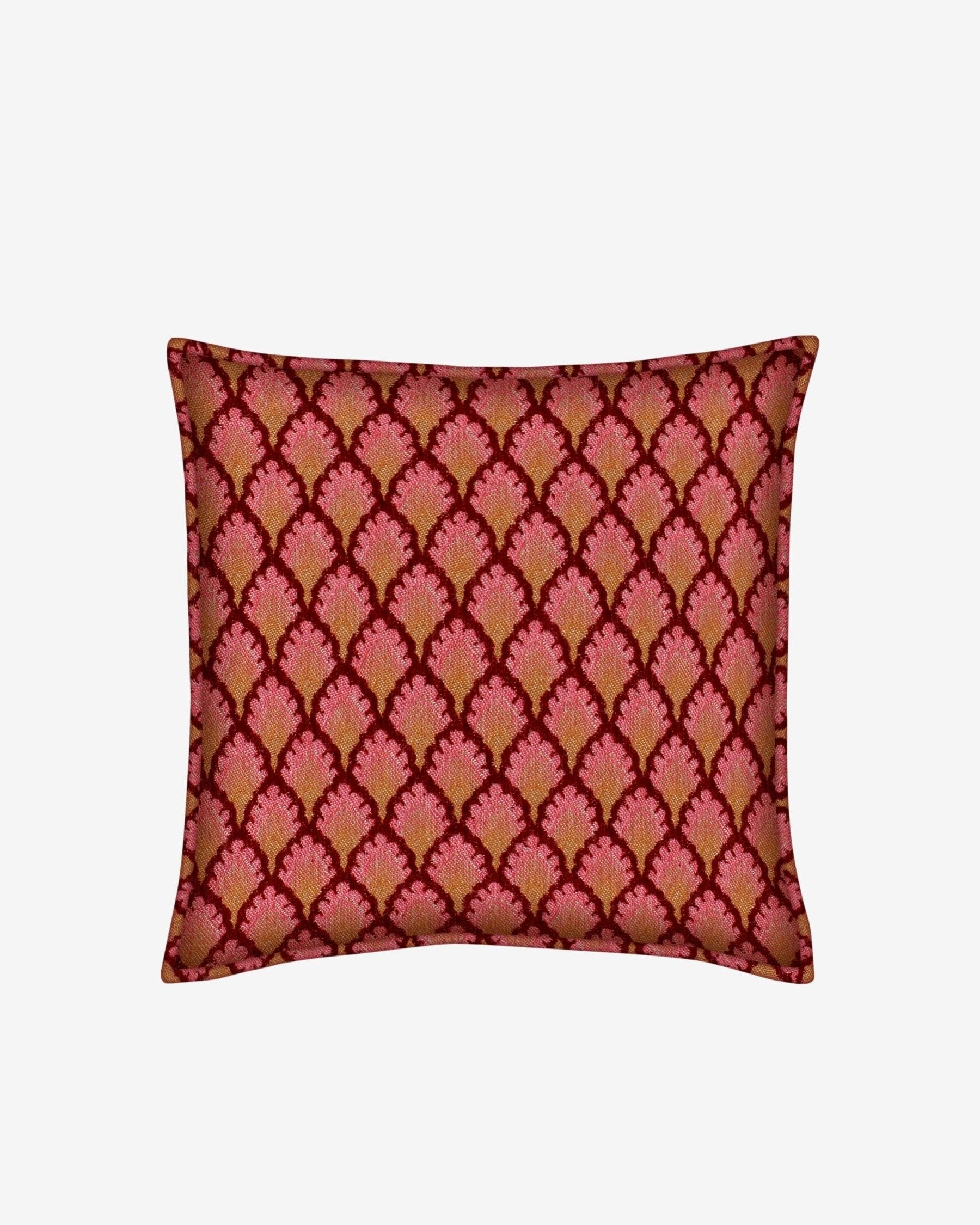 Cushion Jessica Bordeaux & Pink