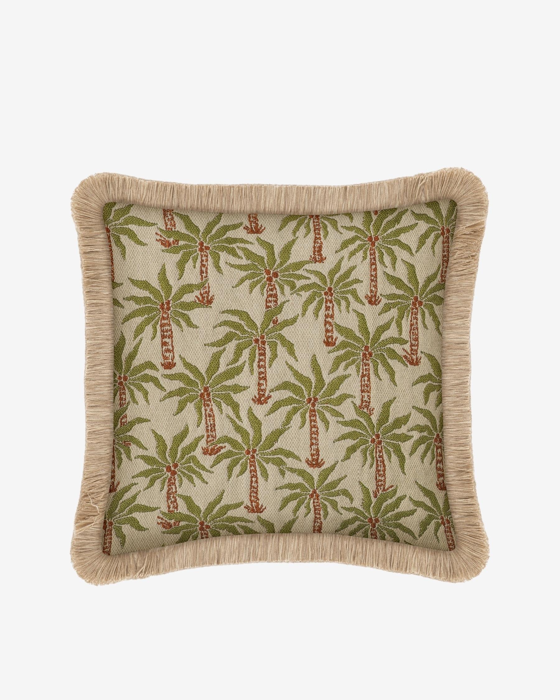 Cushion Laura Olive & Spice