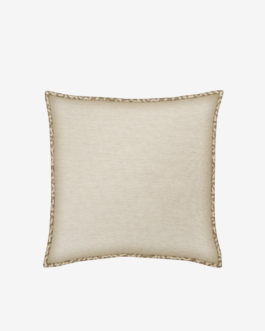 Cushion Lauren Sand & Ecru