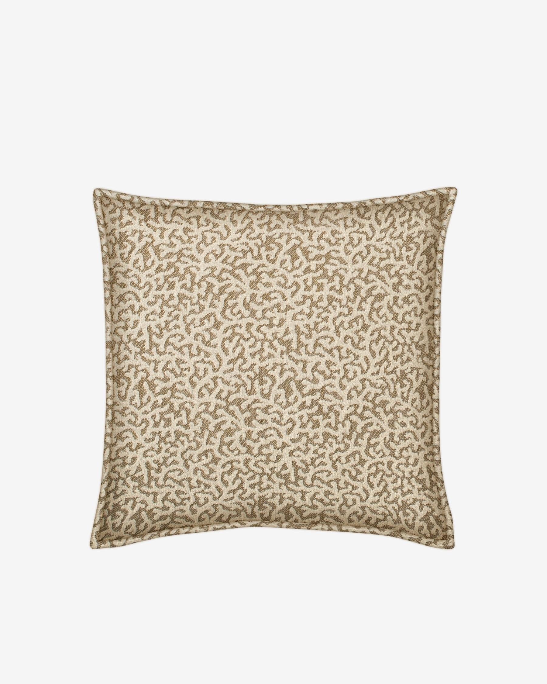 Cushion Lauren Sand & Ecru