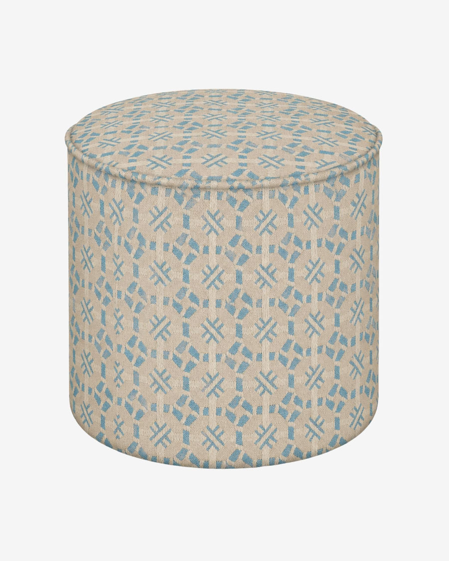 Pouf Coco Ice & Ecru