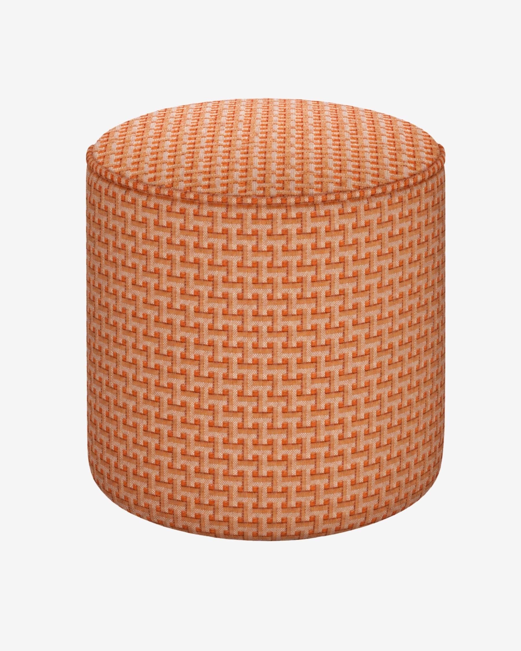 Pouf Janis Burnt Orange