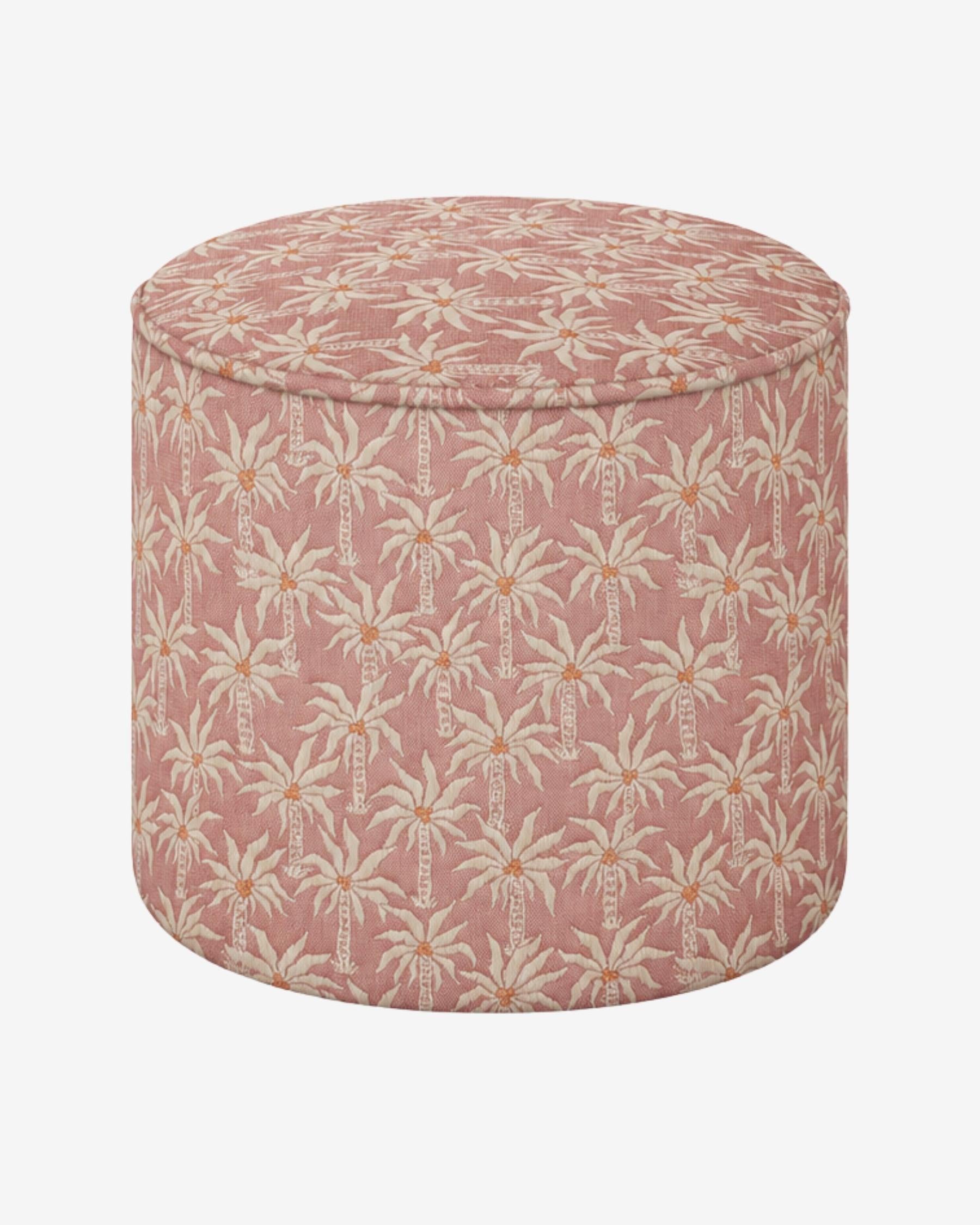 Pouf Laura Rose & Ecru