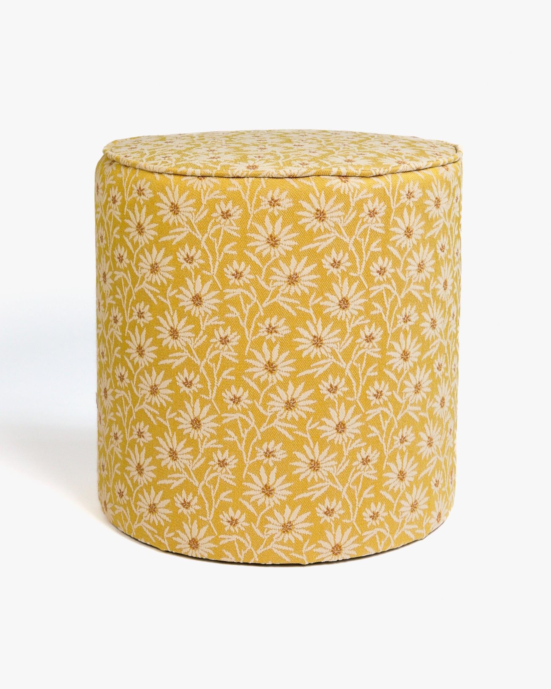 Pouf Mako Sunflower & Ecru