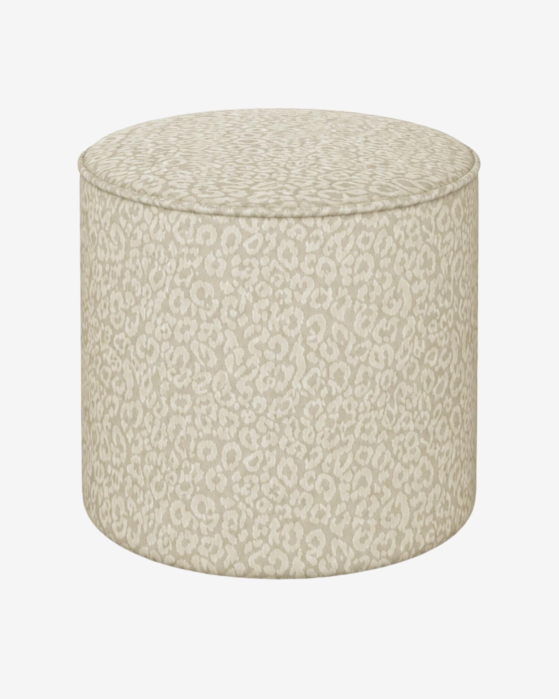 Pouf Maya Sand & Ecru