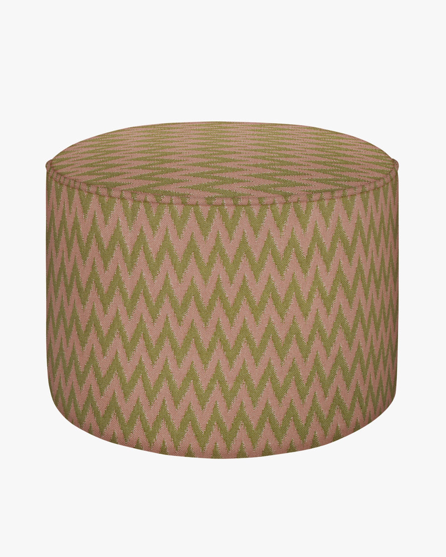 Pouf Rosita Olive & Rose