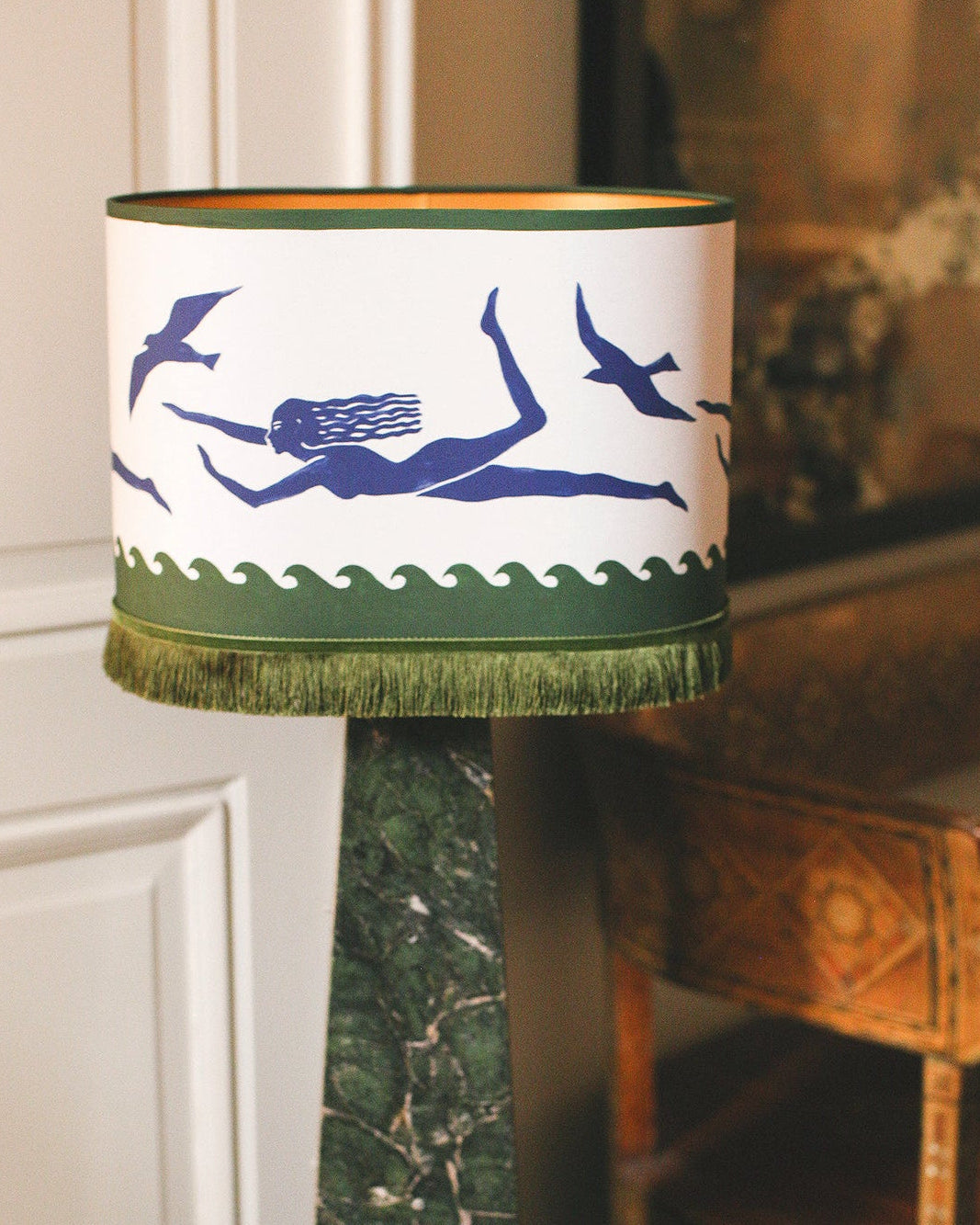 Palais x Hôtel Magique Lampshade Thalassa Blue