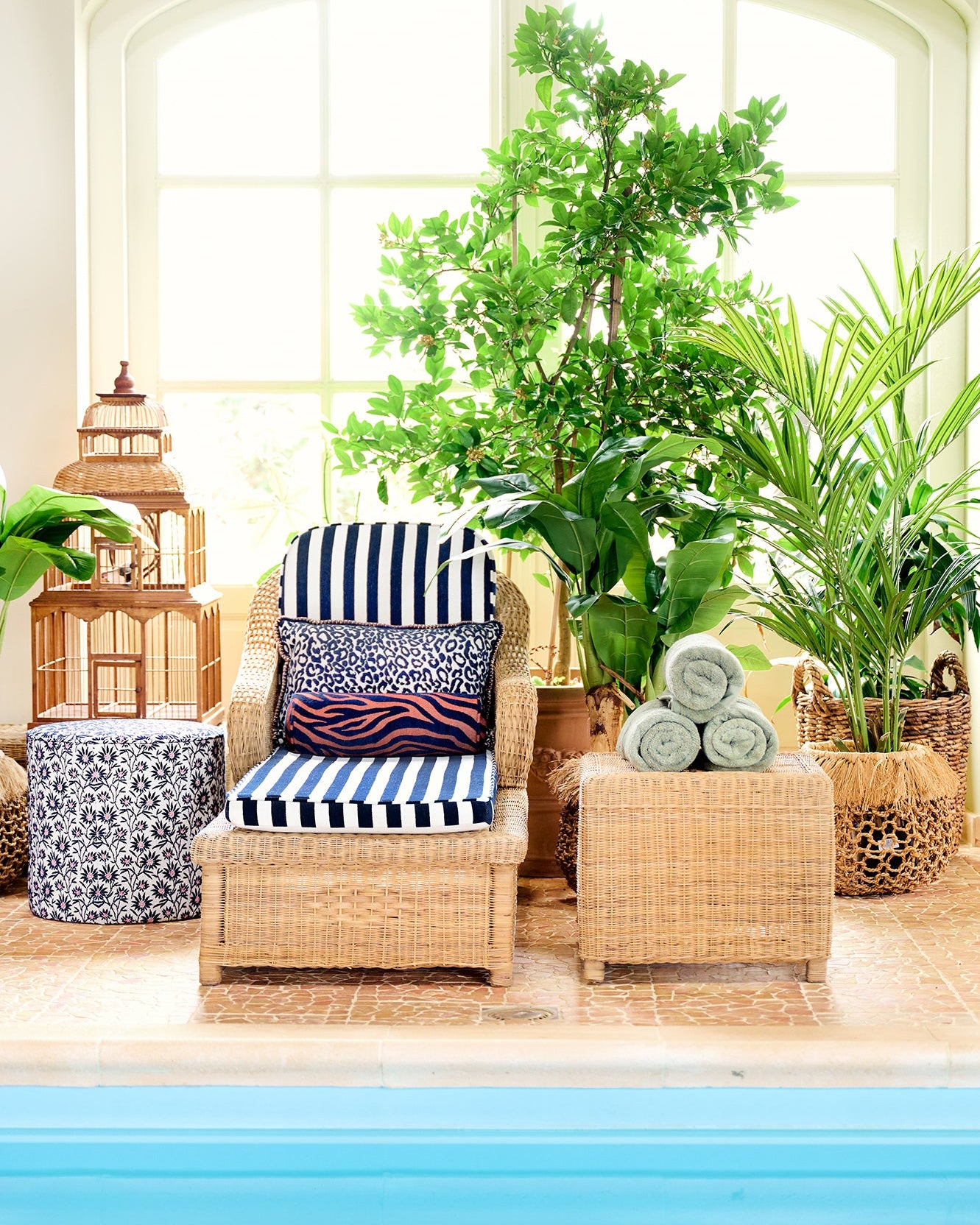 Pouf Mako Navy