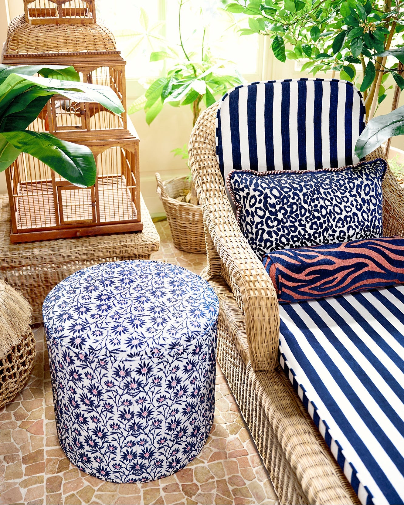 Pouf Mako Navy