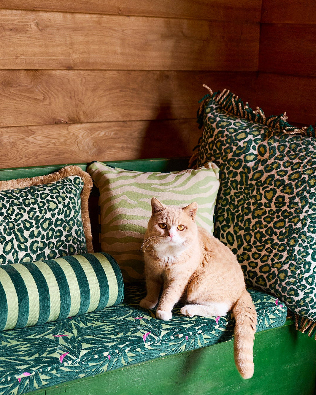 Cushion Amina Sage