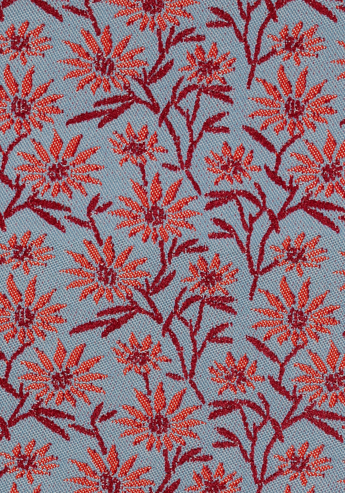 All-season Pouf Mako Ice & Red