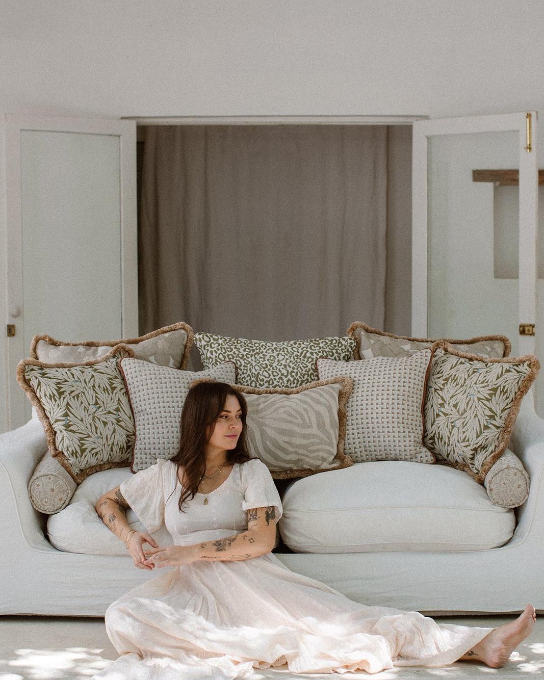 Cushion Yoko Olive