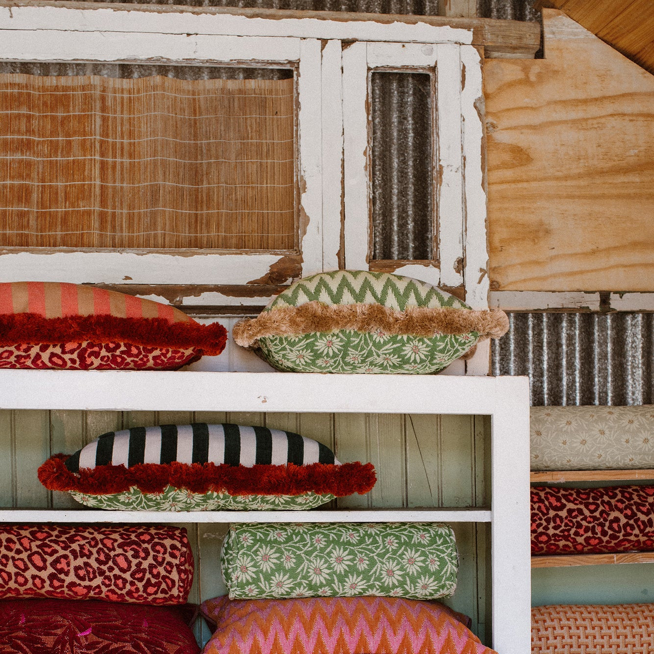 Cushion Rosita Orange & Pink