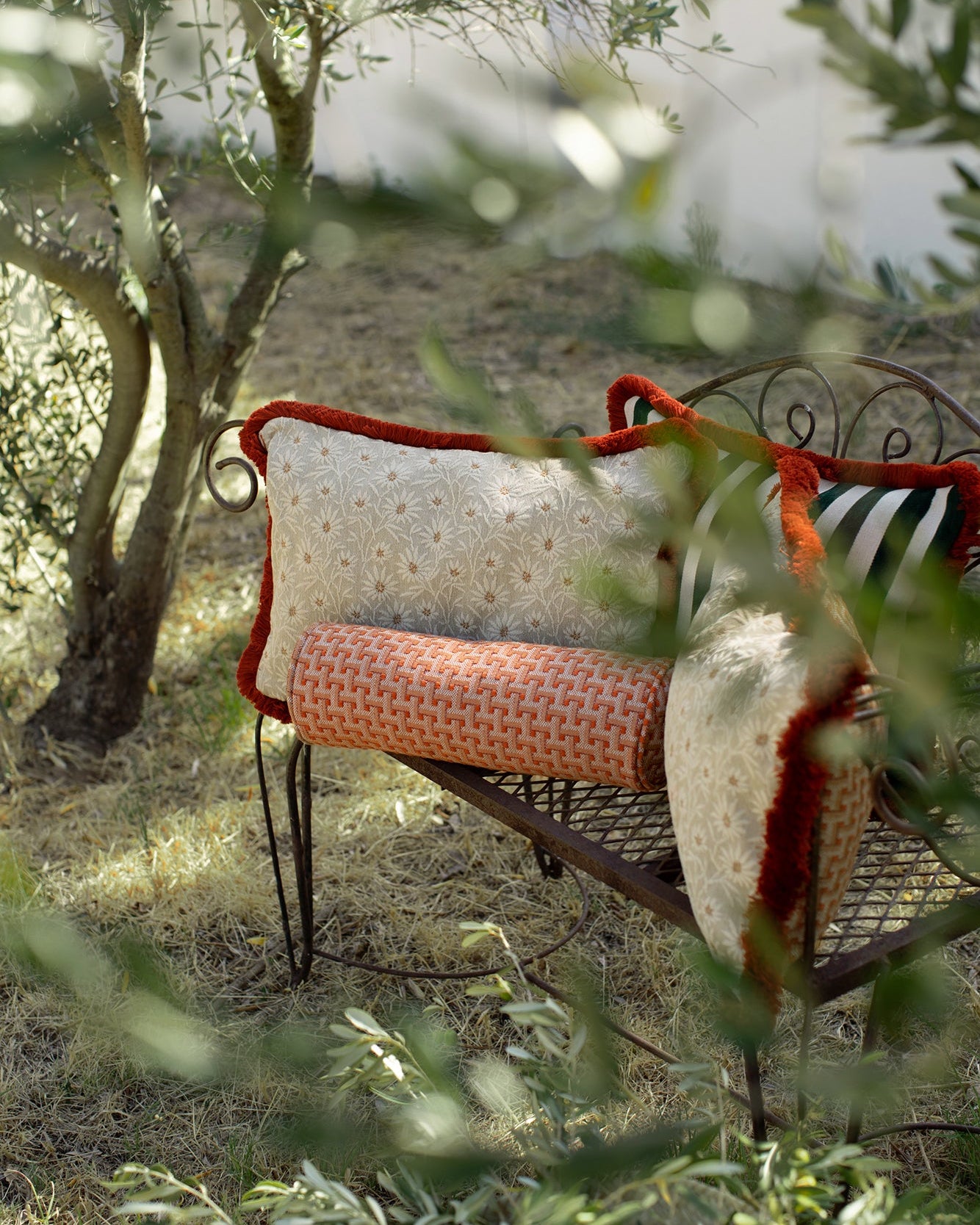 Bolster Janis Burnt Orange