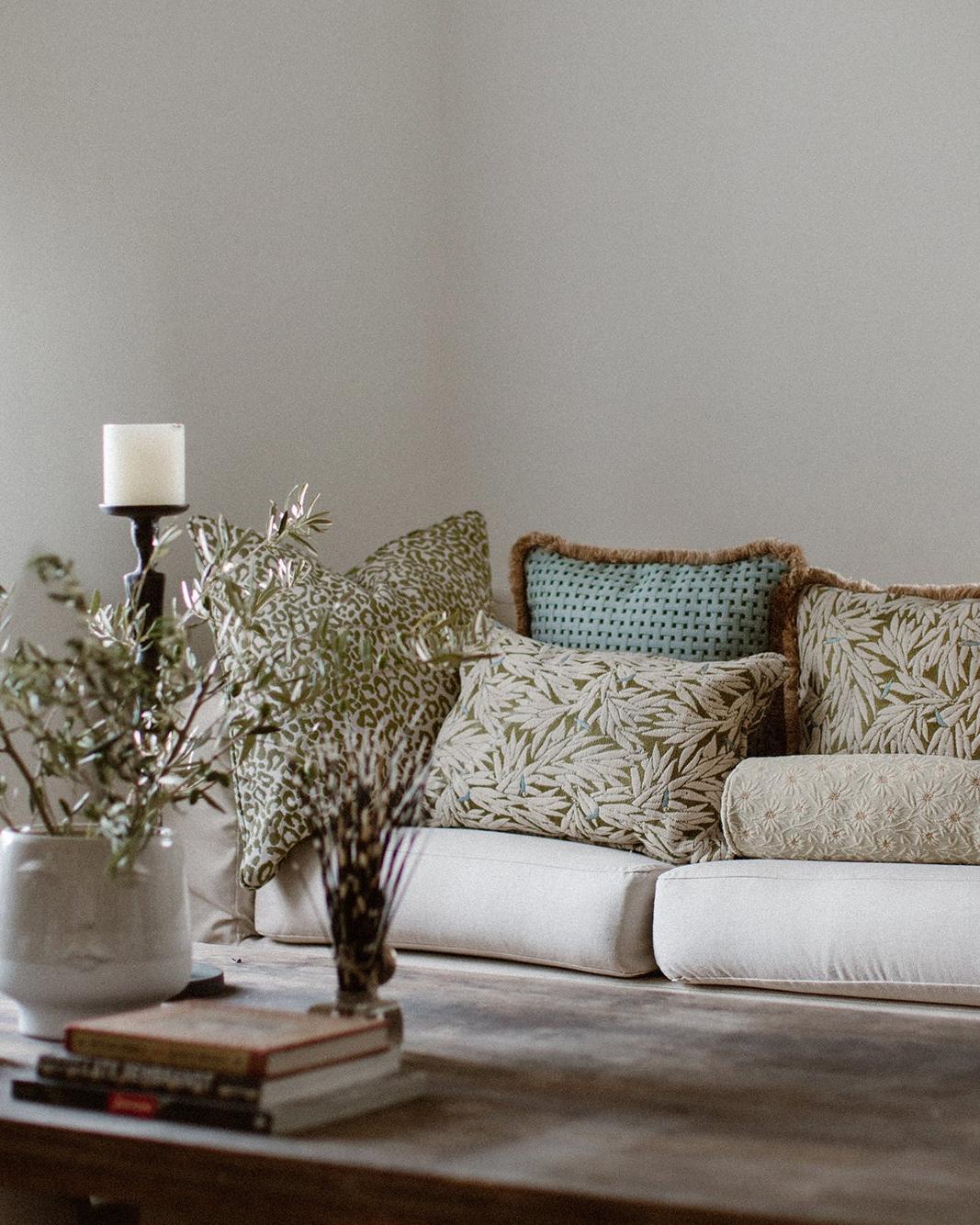 Cushion Yoko Olive